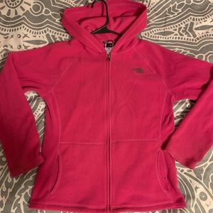 Pink North Face Jacket